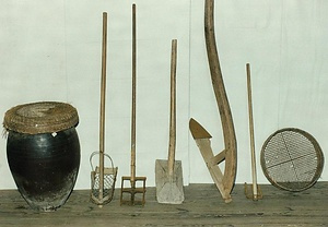 周防大島東部の生産用具