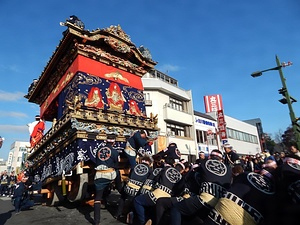 秩父祭の屋台行事と神楽 ちちぶまつりのやたいぎょうじとかぐら