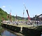 熊甲二十日祭の枠旗行事