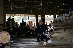 杉野原の御田舞 すぎのはらのおんだまい