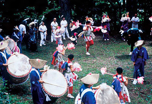 西祖谷の神代踊 にしいやのじんだいおどり
