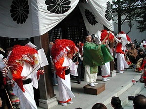 下呂の田の神祭の芸能 げろのたのかみまつりのげいのう