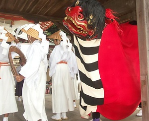 広八幡の田楽 ひろはちまんのでんがく