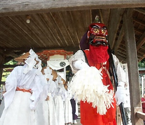 広八幡の田楽 ひろはちまんのでんがく
