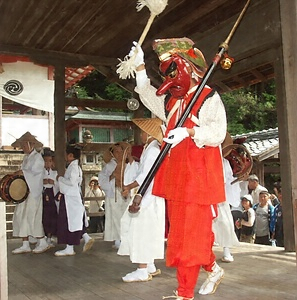 広八幡の田楽 ひろはちまんのでんがく