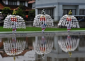 本地の花笠踊 ほんじのはながさおどり