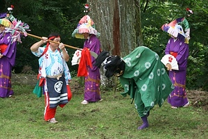 西祖谷の神代踊 にしいやのじんだいおどり