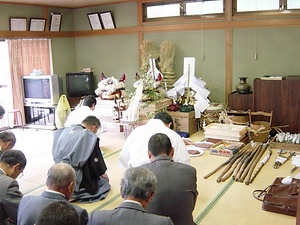 筑前朝倉の宮座行事 ちくぜんあさくらのみやざぎょうじ