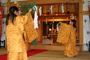 磐梯神社の舟引き祭り ばんだいじんじゃのふなひきまつり