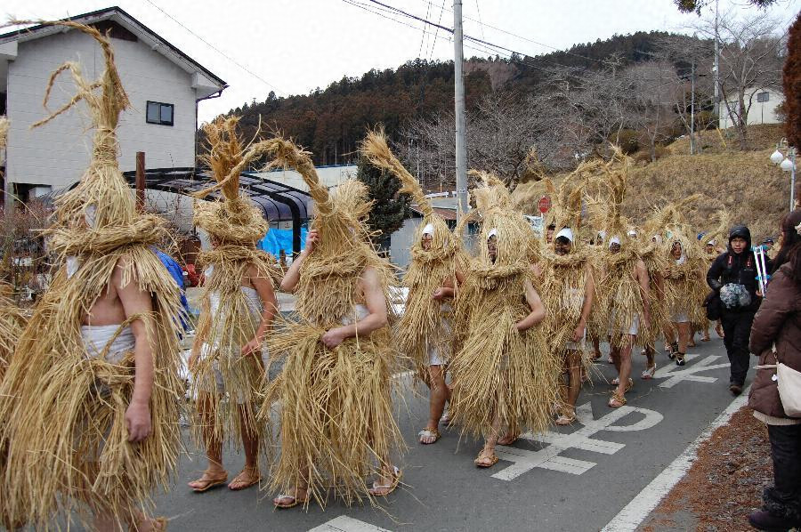 米川の水かぶり よねかわのみずかぶり