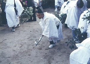 樋越神明宮の春鍬祭 ひごししんめいぐうのはるくわまつり