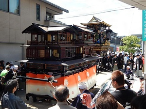 城端神明宮祭の曳山行事 じょうはなしんめいぐうさいのひきやまぎょうじ