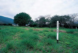郡里廃寺跡 こおざとはいじあと