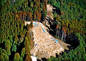 堅志田城跡
