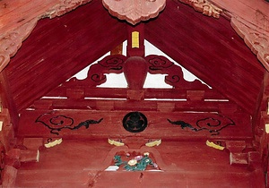 鳥海山大物忌神社吹浦口ノ宮本殿 ちょうかいざんおおものいみじんじゃふくらくちのみやほんでん