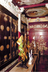 八幡神社 本殿、幣殿、拝殿 はちまんじんじゃ ほんでん、へいでん、はいでん