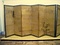 和歌散書花鳥図屏風　松花堂昭乗筆