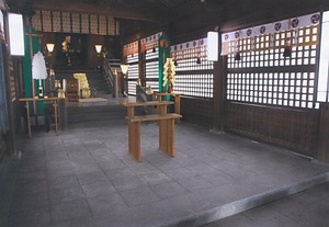 遠石八幡宮幣殿 といしはちまんぐうへいでん