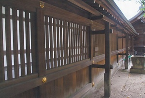 遠石八幡宮透塀 といしはちまんぐうすきべい