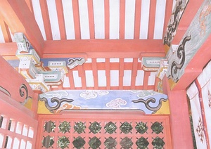 雙栗神社本殿門 さぐりじんじゃほんでんもん