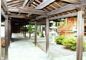 蟻通神社透廊 ありとおしじんじゃすきろう