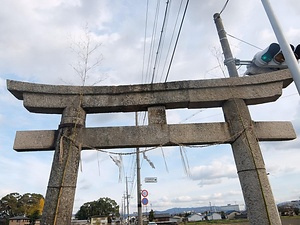 玉田神社二の鳥居 たまたじんじゃにのとりい