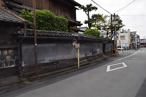 大森家住宅北塀