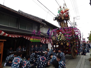 三熊野神社大祭の祢里行事 みくまのじんじゃたいさいのねりぎょうじ
