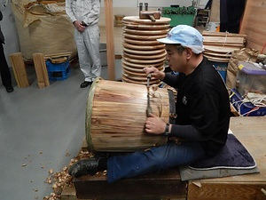 灘の酒樽製作技術 なだのさかだるせいさくぎじゅつ