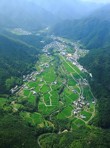 日根荘大木の農村景観