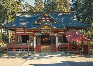 大前神社 拝殿及び幣殿 おおさきじんじゃ はいでんおよびへいでん