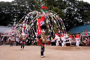 勝手神社の神事踊 かってじんじゃのしんじおどり