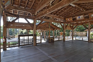 登彌神社拝殿 とみじんじゃはいでん