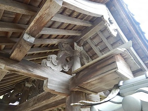 旧真法院表門（西宮家住宅表門） きゅうしんぽういんおもてもん（にしみやけじゅうたくおもてもん）