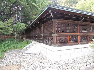 青葉神社透塀 あおばじんじゃすきべい