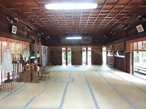 青葉神社拝殿 あおばじんじゃはいでん