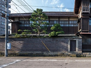末廣酒造嘉永蔵煉瓦塀 すえひろしゅぞうかえいぐられんがべい