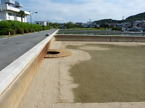 豊橋市上水道施設小鷹野浄水場緩速ろ過池 とよはししじょうすいどうしせつおだかのじょうすいじょうかんそくろかち