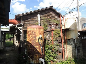 宮城野納豆製造所ボイラー室