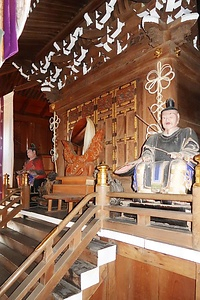 太郎坊宮阿賀神社本殿 たろうぼうぐうあがじんじゃほんでん