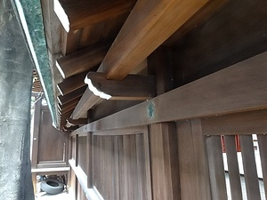 安倍晴明神社透塀 あべせいめいじんじゃすきべい