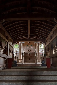 建水分神社摂社南木神社拝殿及び幣殿 たけみくまりじんじゃせっしゃなぎじんじゃはいでんおよびへいでん