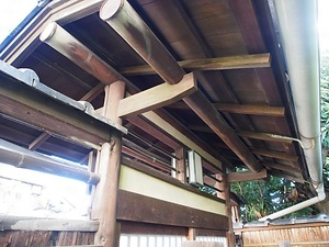 旧藤森家住宅勝手門 きゅうふじもりけじゅうたくかってもん