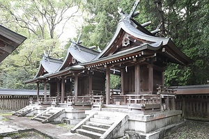 吉野神宮 摂社船岡神社本殿