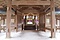 唐澤山神社中門祝詞屋及び透塀