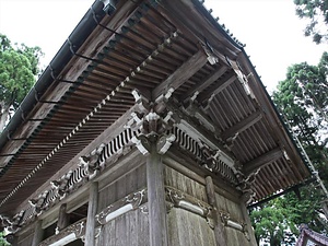 身延山久遠寺思親閣仁王門 みのぶさんくおんじししんかくにおうもん