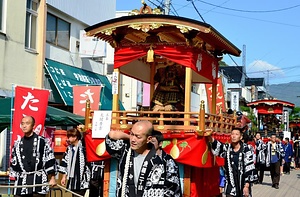 吉田祭のお練り行事