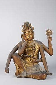 木造如意輪観音坐像