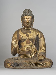 木造釈迦如来坐像<BR/>木造二天王立像