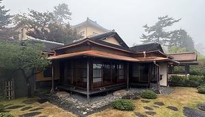 観山亭主屋